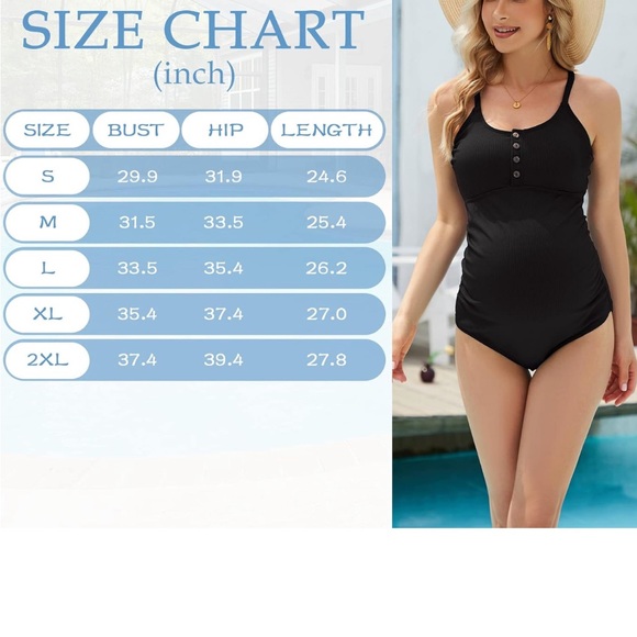 Adorable cupshe maternity swimsuit - Picture 8 of 8